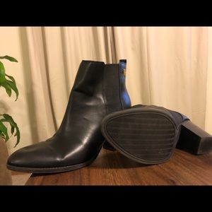 Tommy Hilfiger Black Ankle Boots